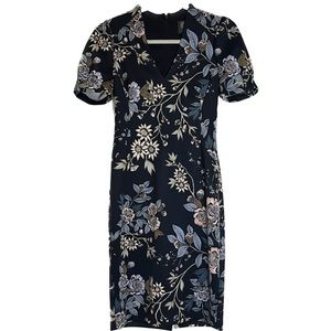 Fitted Vince Camuto Floral Dress